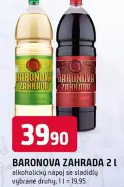 Trefa Baronova zahrada nabídka