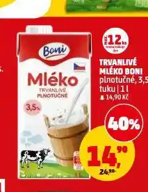 Penny Market Trvanlivé mléko nabídka