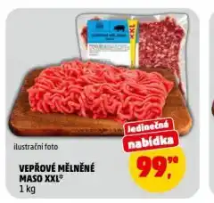 Penny Market Vepřové mělněné maso nabídka
