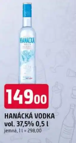 Trefa Hanácká vodka nabídka