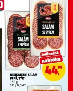 Penny Market Delikatesní salám pepř nabídka