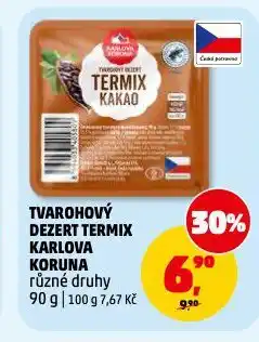 Penny Market Tvarohový dezert termix nabídka
