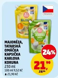 Penny Market Tatarská omáčka nabídka