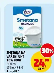 Penny Market Smetana na vaření nabídka