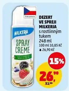 Penny Market Dezert ve spreji nabídka