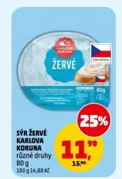 Penny Market Sýr žervé nabídka