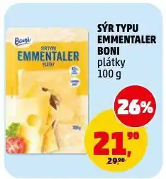 Penny Market Sýr typu emmentaler nabídka