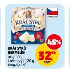 Penny Market Král sýrů hermelín nabídka