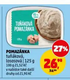 Penny Market Tuňáková pomazánka nabídka