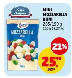 Penny Market Mini mozzarella nabídka