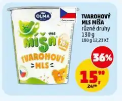 Penny Market Míša tvarohový mls nabídka