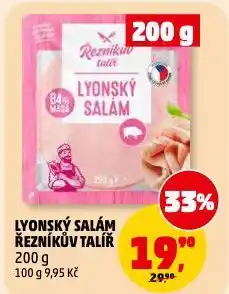 Penny Market Lyonský salám nabídka