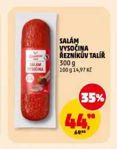 Penny Market Salám vysočina nabídka