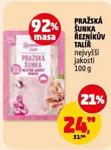 Penny Market Pražská šunka nabídka