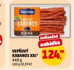 Penny Market Vepřový kabanos nabídka