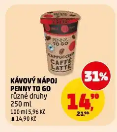 Penny Market Kávový nápoj nabídka