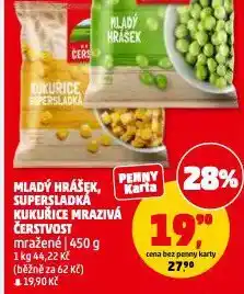 Penny Market Supersladká kukuřice mrazivá čerstvost nabídka