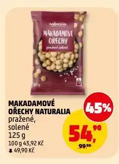 Penny Market Makadamové ořechy naturalia nabídka