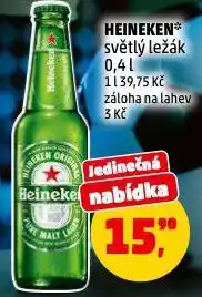 Penny Market Pivo heineken nabídka