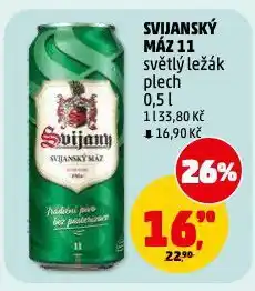 Penny Market Pivo svijanský máz nabídka