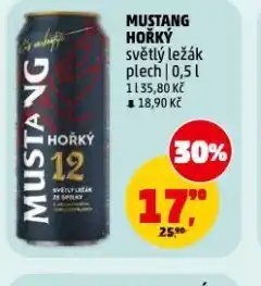 Penny Market Pivo mustang nabídka