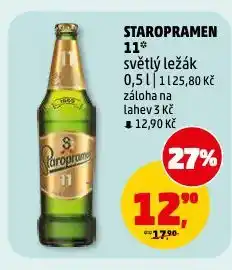 Penny Market Pivo staropramen nabídka