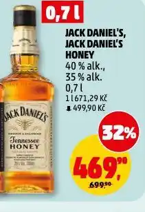 Penny Market Jack daniel's honey nabídka