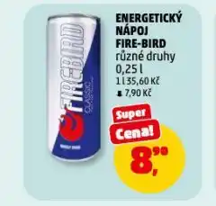 Penny Market Fire-bird energetický nápoj nabídka