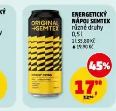 Penny Market Semtex energy drink nabídka
