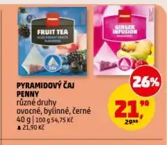 Penny Market Pyramidový čaj nabídka