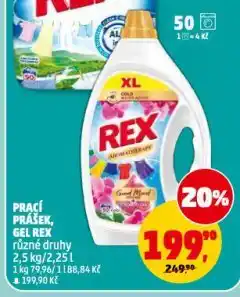 Penny Market Rex prací gel nabídka