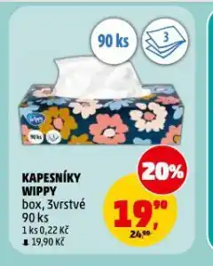 Penny Market Kapesníky wippy nabídka