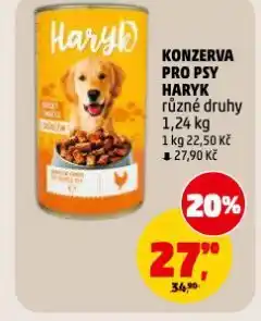 Penny Market Haryk konzerva pro psy nabídka