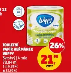 Penny Market Wippy toaletní papír nabídka