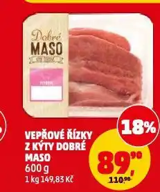 Penny Market Vepřové řízky z kýty nabídka