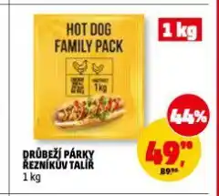 Penny Market Drůbeží párky nabídka