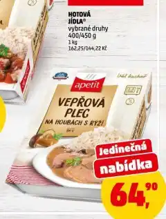 Penny Market Hotová jídla vepřová plec nabídka