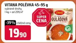 Trefa Vitana polévka nabídka