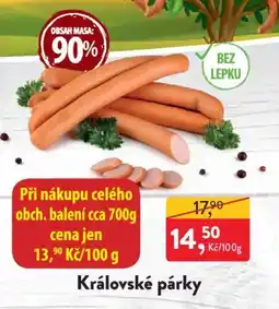 MP Krásno Královské párky nabídka