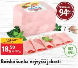 MP Krásno Božská šunka nejvyšší jakosti nabídka