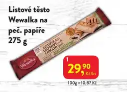 MP Krásno Listové těsto Wewalka na peč. papíře nabídka