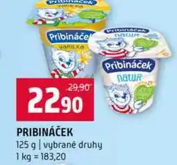 Terno PRIBINÁČEK 125 g vybrané druhy nabídka
