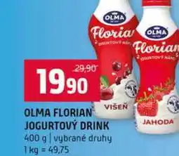 Terno OLMA FLORIAN JOGURTOVÝ DRINK 400 g vybrané druhy nabídka