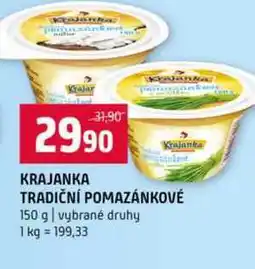 Terno KRAJANKA TRADIČNÍ POMAZÁNKOVÉ 150 g vybrané druhy nabídka