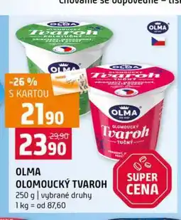 Terno OLMA OLOMOUCKÝ TVAROH 250 g vybrané druhy nabídka