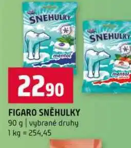 Terno FIGARO SNĚHULKY 90 g vybrané druhy nabídka