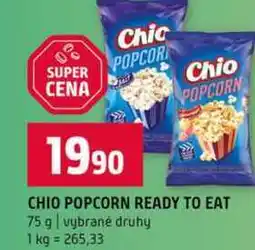 Terno CHIO POPCORN READY TO EAT 75 g vybrané druhy nabídka