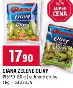 Terno GIANA ZELENÉ OLIVY 195/70-80 g vybrané druhy nabídka