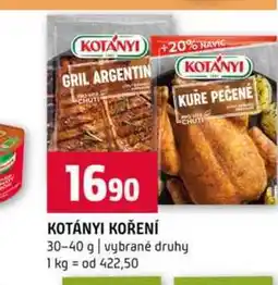 Terno KOTÁNYI KOŘENÍ 30-40 g vybrané druhy nabídka