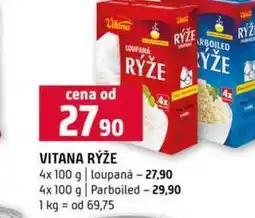 Terno VITANA RÝŽE 4x 100 g loupaná 4x 100 g Parboile nabídka